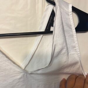 Banana Republic Crisp White V-Neck Top